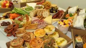 platters of food